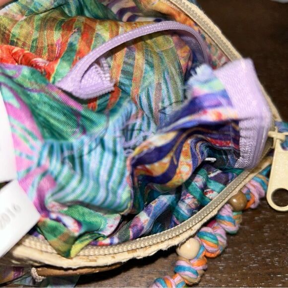 Cappelli Straworld Tropical Print Crossbody Shoulder Purse Bag - Picture 7 of 9